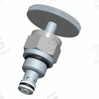 BUCHER HYDRAULICS Cartridge Valve: Screw-In, Screwdriver Adjustment, C08-20 Valve Cavity Size, NFCV (MPN NFCV-08-N-H-0). Key specifications — attr1012059: NFCV-08-N-H-0; attr1250696: NFCV; attr1011660: Nitrile; attr1011632: Screwdriver; attr1011635: BUCHER HYDRAULICS; attr1011636: Steel; attr1011644: C08-20.