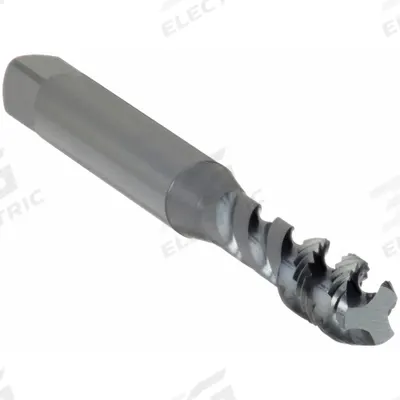 OSG Spiral Flute Tap: 1/4"-28 UNF, H7 / 2B, 3 Flute, Modified Bottoming Chamfer (MPN 2940601) - General Purpose Spiral-Flute Taps