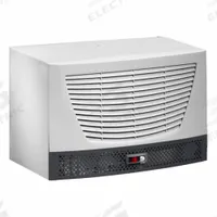 RITTAL Enclosure Cooler: 5,801 BtuH, Indoor Dust-Tight, Cooling Only, 230 V, 12, Roof Mount (MPN 3319610). Key specifications — Brand: RITTAL; Mounting Type: Roof Mount; Operation Mode: Cooling Only; Operating Voltage: 230 V.