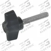 JW WINCO Wing Screws; Wing Knobs: Wing, Plastic w/ SS Thread, M6 Thread, 20 mm Thread Lg, 34 mm Dia (MPN 6310300). Key specifications — Brand: JW WINCO.