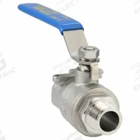 APPROVED VENDOR Manual Two-Way Ball Valve: 3/4 in, 316 Stainless Steel, Straight Valve Body, Lever (MPN G-SSVM-75NLH). Key specifications — Brand: APPROVED VENDOR; Handle: Lever.