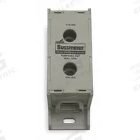 BUSSMANN Power Distribution Block: Finger-Safe, Lug, Lug, 6 AWG – 350 kcmil For Line Side Wire Sizes (MPN PDBFS303). Key specifications — Mounting Type: Surface; Brand: BUSSMANN; For Conductor Material: Aluminum.
