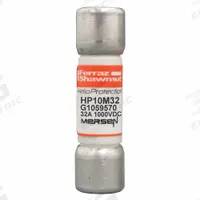 Solar Fuse: HP10M Series, Gen Purpose, 32 A, 1 kV DC (MPN HP10M32). Key specifications — Series: HP10M; Brand: MERSEN.