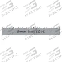 STARRETT Band Saw Blade: Bi-Metal, Intenss(TM) PRO-DIE, 14 ft 9 in, Hook Cutting Edge, 6/10 (MPN 99102-14-09). Key specifications — attr1211722: 14 ft 9 in; attr1099499: 6/10.