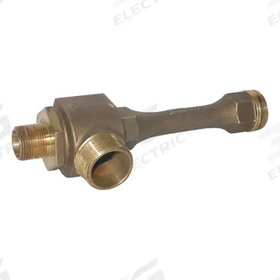 Dayton Maintenance-Free Jet Pump: Brass, Liquid Operated, 1 Sizing Factor, 1 in MNPT - Liquid-Operated Jet Eductor Pumps
