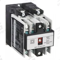 SQUARE D NEMA Control Relay: Surface Relay Mounting, 120V AC Coil Volt, 4NO, 20 A (MPN 8501XMO40V02). Key specifications — Brand: SQUARE D.