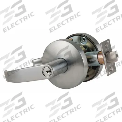 FALCON LOCK Door Lockset: Office Lever Locksets, Chrome