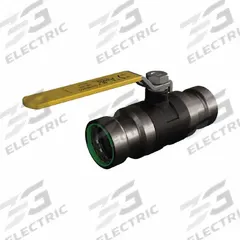 APOLLO Ball Valve: 1 1/2 in, Carbon Steel, Straight, Press x Press, 200 psi Max. Pressure (CWP) (MPN 89FVE4704). Key specifications — Brand: APOLLO; Handle: Lever.