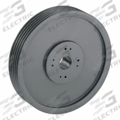 APPROVED VENDOR V-Belt Pulley: 8V4000, 5 Groove, 40 in OD, Bushed Bore, M, For 8V/8VX Belt Section (MPN 58V4000M). Key specifications — Pulley Industry Number: 8V4000; Pitch Diameter: 40 in (8V); For Belt Section (broad, with similar types): 8V or 8VX.