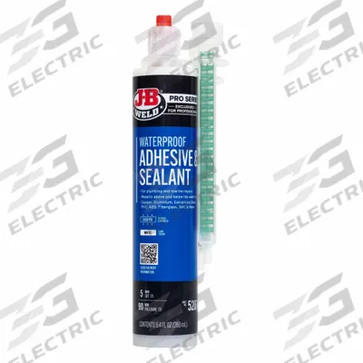 J-B WELD Epoxy Adhesive: Pro Series, 9.4 fl oz, Cartridge, White - Ready-to-Mix Urethane Tubes & Cans