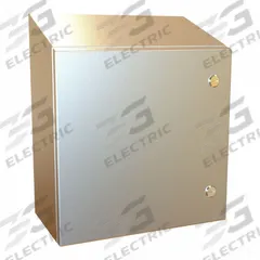 HAMMOND Electrical Enclosure: 304 Stainless Steel, 16 in x 16 in x 8 in, NEMA 12/13/3R/4/4X, Hinged (MPN ST161608SS). Key specifications — Brand: HAMMOND; Closure Method: 1/4-Turn Latch; Enclosure Material: 304 Stainless Steel; Knockouts: Not Included.