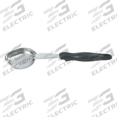VOLLRATH Heavy-Duty Spoodle Utensil: 14 1/16 in Overall Lg, 5 oz Capacity, Black - Serving Spoons