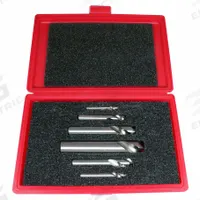 CLEVELAND Spotting and Centering Drill Set: 6 Pc, 1/4 in to 1 in, 90°, High Speed Steel (MPN C24173). Key specifications — attr1301272: CLEVELAND.