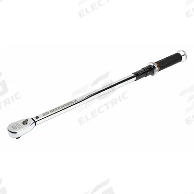 GEARWRENCH Micrometer Torque Wrench: Foot-Pound/Newton-Meter, 1/2 in Drive Size - Ratcheting Micrometer Torque Wrenches