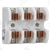 BUSSMANN Fuse Block: Open Block Design, 3 Pole, 700 V AC, Bolt-Down Fuse Block Mounting (MPN 1976-3). Key specifications — Brand: BUSSMANN.