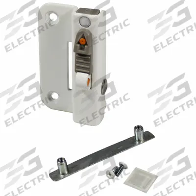 ANGEL VENTLOCK Window Opening Control Device: Shallow, 2 3/8 in Lg, 1 11/32 in Wd, Right-Hand - Window Opening Control Devices