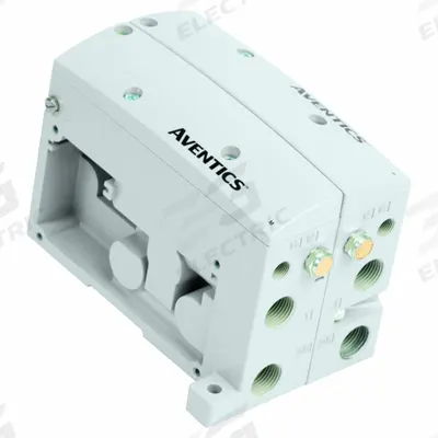 AVENTICS End Plate Kit: For Series 503, 5 Ports, Vertical, Muffler Not Included - Aventics 503 Plates