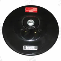 INGERSOLL RAND Sander Backing pad: 7 in Wd, Round, Adhesive-Backed, Medium, For 311A, Rubber (MPN 313A-825-7). Key specifications — attr667730: 5/16"-24; attr667743: Disc Backup Pad; attr667724: Round; attr667738: Non-Vacuum; attr667733: Rubber; attr667729: 311A; attr667721: 313A-825-7; attr667725: INGERSOLL RAND.