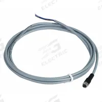 Cordset: M8 Female Straight X Bare Wire, 3 Pins, Gray, PVC, 5 m Cable Lg (MPN XZCPV0566L5). Key specifications — Cable Jacket Color: Gray; End 1 Mounting Orientation: Straight; End 1 Gender: Female; End 1 Connection Type: M8; Cable Jacket Material: PVC; Brand: TELEMECANIQUE SENSORS; IP Rating: IP67; End 2 Connection Type: Bare Wire.