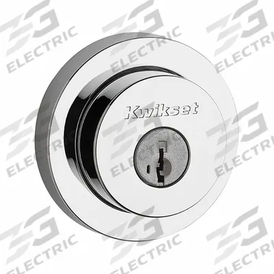 KWIKSET Double Cylinder Deadbolt: Cylindrical, 1 3/4 in Door Thick - Max - Standard Cylindrical Deadbolts