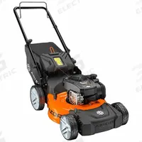 ARIENS Gas-Powered Lawn Mower: Push, 21 in Cutting Wd, Bag/Side Discharge Location, Two-Point (MPN 911607). Key specifications — Cutting Height Adjustment: Two-Point; Deck Material: Steel; Brand: ARIENS; Speed Settings: Variable; Power Source: Gas-Powered.
