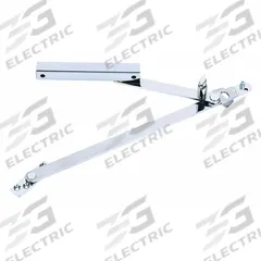 Overhead Door Holder: Overhead - Mounted, 1/4 in Wd, 3 1/2 in Overall Ht, Stainless Steel (MPN 814H-US32D). Key specifications — Brand: GLYNN-JOHNSON; Color: Gray.