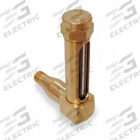 Vented Oil Gauges: 5.92 in Body Ht, 4 1/4 in Sight Ht, 3/8" NPTF Male, 250°F Max. Temp Rating (MPN G261-3). Key specifications — Brand: LDI INDUSTRIES; Compatible with Series: G260 Series; Includes Thermometer: No Thermometer Included; Seal Material: Buna N.