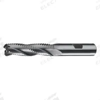 CLEVELAND Roughing End Mill: Cobalt, 4 Flute, Coarse Pitch, 1/2" Mill Dia, 3" LOC, 5" OAL (MPN C30732)