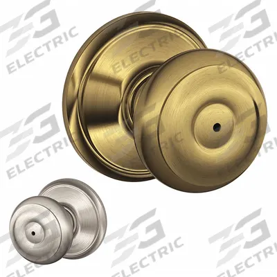 SCHLAGE RESIDENTIAL Door Lockset: Privacy Knob Locksets