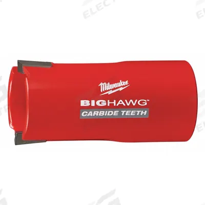 MILWAUKEE Hole Cutter: 1 3/8 in Saw Dia., 3 Teeth, 2 1/8 in Max. Cutting Dp - Wood-Cutting Hole Cutters without Arbor