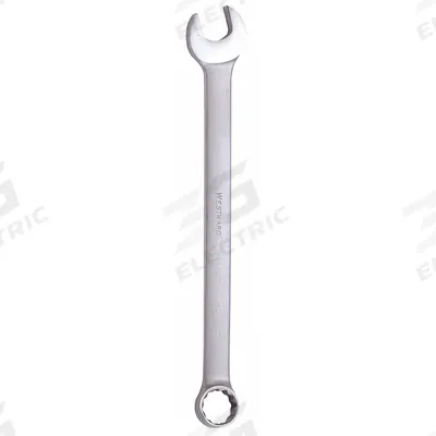 WESTWARD Combination Wrench: Alloy Steel, Satin, 1/2 in Head Size, 7 in Overall Lg - SAE 12-Point Combination Wrenches