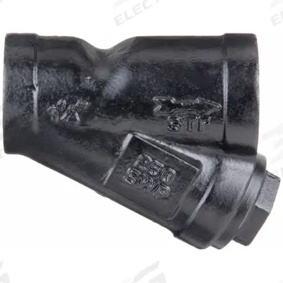 APPROVED VENDOR Y Strainer: 1 1/2 in, NPT, Perforated, 0.0625 in Screen Size - Cast Iron Y Strainers