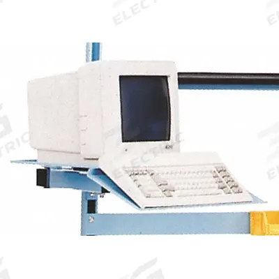 PRO-LINE Articulating Monitor Arm: 14 in Overall Wd, 14 in Overall Dp, Steel - Monitor & Keyboard Mounts