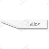 SLICE Craft Blade: 1 1/4 in Blade Lg, 0.61 mm Blade Thick, Ceramic, 1/4 in Blade Wd, Angled, 4 PK (MPN 10518). Key specifications — attr307568: 423K18; attr307563: Ceramic; attr324883: SLICE.