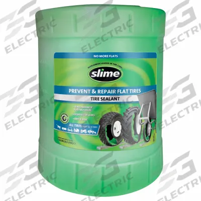 SLIME Tire Sealant: Tire Repair Sealant, Liquid, Bucket, 5 gal Container Size - Tire Sealants