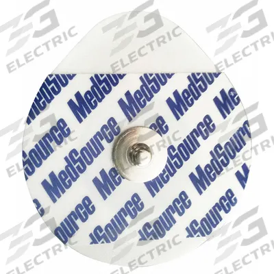 MEDSOURCE Electrode: Foam, Adult, White, FDA - Foam ECG Electrodes