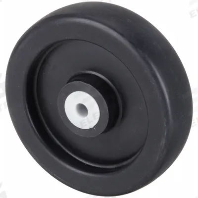 APPROVED VENDOR Caster Wheel: 5 in Wheel Dia., 1 3/8 in Wheel Wd, Polyolefin - Polyolefin Tread Wheels