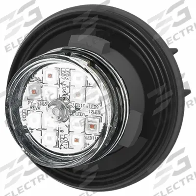CODE 3 Hide-A-Blast Vehicle Light: Perimeter Flashing Warning Light, Blue/White - Emergency Vehicle Perimeter Lights