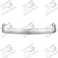SUGATSUNE Pull Handle: Threaded Holes, Stainless Steel, Silver, #8-32 Screw Size, 0.276 in (MPN EK-R650/S). Key specifications — Brand: SUGATSUNE; Projection Type: Non-Recessed; Material: Stainless Steel; Finish: Satin; Color: Silver; Folding Type: Fixed; Mounting Type: Threaded Holes; Screw Size: #8-32.