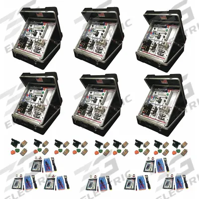 LEARNLAB Training System: Portable Electrical Motor Controls Systems, 24 in x 24 in x 26 in - Electrical Controls Training Systems