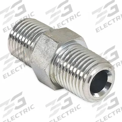 MI-T-M Hex Nipple: Mfr Part # 24-0145, Steel - Assorted Parts & Accessories