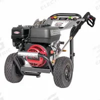 SIMPSON Gas-Powered Pressure Washer: Heavy Duty, Cart, 3,500 psi, 2.5 gpm, 5 1/2 hp Horsepower (MPN PS61253). Key specifications — attr1034381: CRX; attr1037666: SIMPSON.