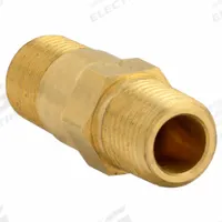 APPROVED VENDOR Piston Spring Check Valve: Piston, Inline Valve Body, 1/8 in Pipe Size, MNPT x MNPT (MPN CHK BRS 210-2M2M-F). Key specifications — Brand: APPROVED VENDOR.