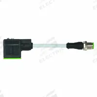 MURRELEKTRONIK Cordset: M12 Male Straight x DIN Form A, 10 m Cable Lg, PUR, Gray, 3 Pins, IP67 (MPN 7000-40881-2361000). Key specifications — Wire Size: 18 AWG; Brand: MURRELEKTRONIK; Cable Jacket Color: Gray; IP Rating: IP67.