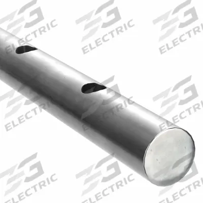 THOMSON Linear Shaft: 3/4 in Shaft Dia, 48 in Lg, Unfinished - Pre-Drilled Linear Shafts