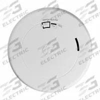 BRK Smoke and Carbon Monoxide Alarm: Carbon Monoxide/Smoke, Removable Battery, Battery Backup, 10 yr (MPN SMCO200). Key specifications — Sensor Type: Electrochemical; Volume Level: 85 dB @ 10 ft; Battery Size: AA; Alert Type: Sound; Battery Location: Back; Includes: AA Batteries; Brand: BRK; Detects: Smoke.