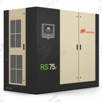 INGERSOLL RAND Rotary Screw Air Compressor: Tankless, 45 kW, 298 cfm, 0.5 gal Tank, 230V AC (MPN RS45I-A125). Key specifications — attr48606: Three; attr48593: 230V AC; attr48578: INGERSOLL RAND; attr110305: Not Included.