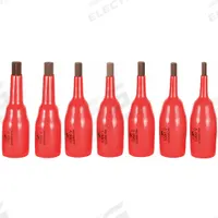 WIHA Socket Bit Set: 1 - 25 Pieces, 3/8 in Drive Size, 7 Pieces, 3/16 in to 1/2 in Tip Size Range (MPN 31890). Key specifications — attr1216280: Replaceable Insert; attr1216283: WIHA; attr1225718: 3/16 in to 1/2 in; attr1227491: 3/8 in.