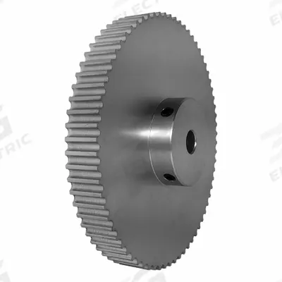 Dayton Timing Pulley: Modified Curvilinear, Fixed, For GT Timing Belt Section - GT Section Fixed-Bore Timing Pulleys with Hub