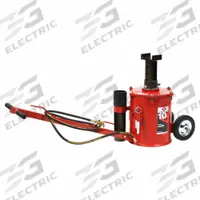 AMERICAN FORGE & FOUNDRY Auto Jacks: Steel, Air, 10 ton Load Capacity, 18 in Min Lift, 12 in Min Ht (MPN 3400A). Key specifications — Brand: AMERICAN FORGE & FOUNDRY; Body Material: Steel.